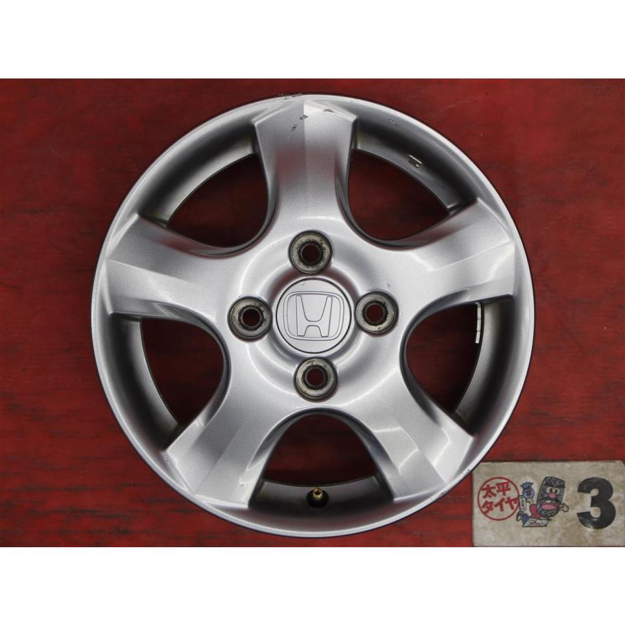 激安 4本セット】ホンダ バモス ホビオ 純正 5スポーク アルミホイール