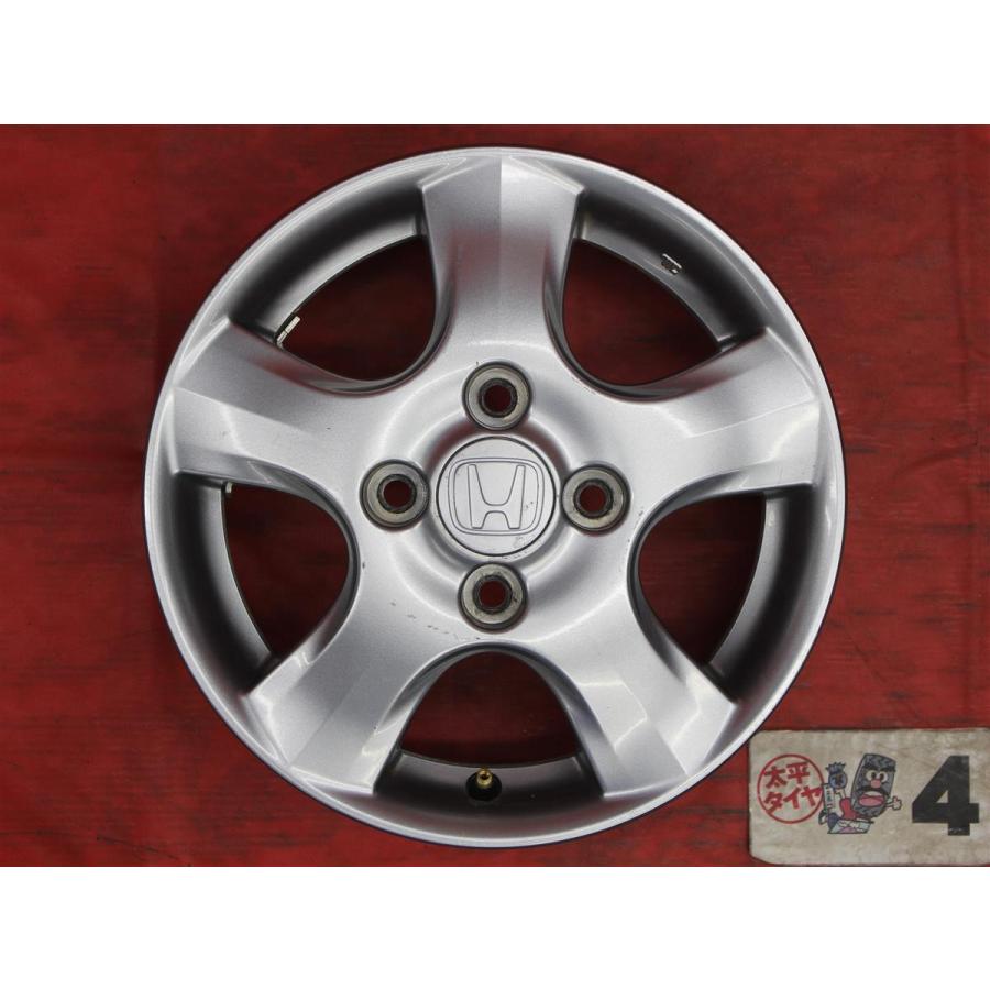 希少‼️美品‼️後期‼️バモス　純正ホイール　4本　13インチ‼️ブリヂストン‼️ほぼ新品 激安 4本セット】ホンダ バモス ホビオ 純正 5スポーク アルミホイール