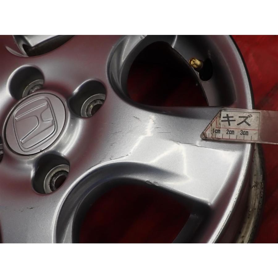 激安 4本セット】ホンダ バモス ホビオ 純正 5スポーク アルミホイール