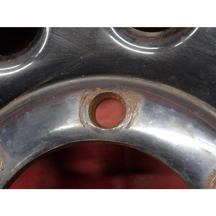 激安 4本セット】Daytona(デイトナ) スチール 鉄ホイール 鉄チン 中古