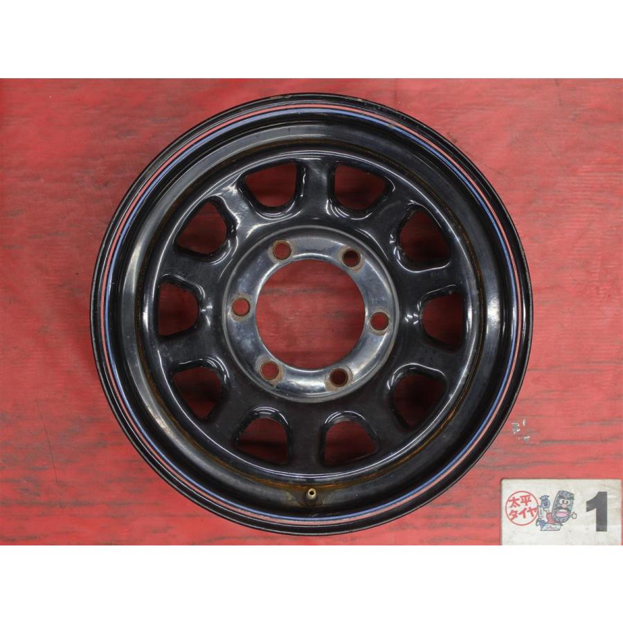 デイトナ鉄チンホイール 4本セット 激安 4本セット】Daytona(デイトナ) スチール 鉄ホイール 鉄チン 中古
