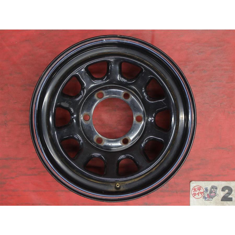 激安 4本セット】Daytona(デイトナ) スチール 鉄ホイール 鉄チン 中古