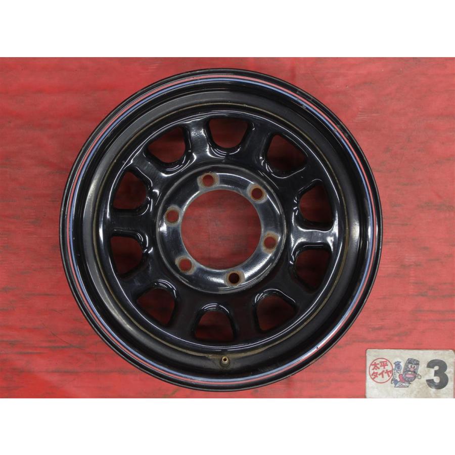 激安 4本セット】Daytona(デイトナ) スチール 鉄ホイール 鉄チン 中古
