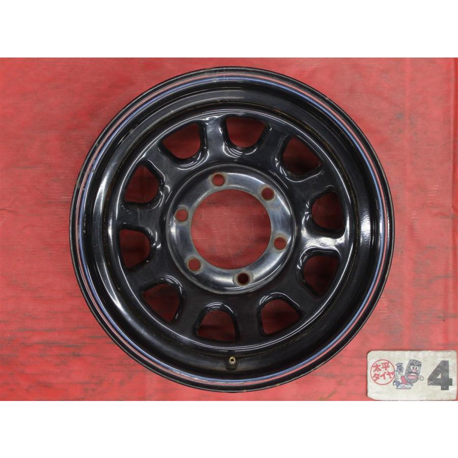 激安 4本セット】Daytona(デイトナ) スチール 鉄ホイール 鉄チン 中古
