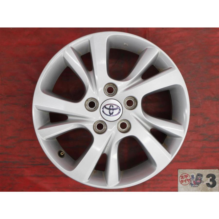 激安 4本セット】トヨタ 純正 5Wスポーク アルミホイール 中古品 16 