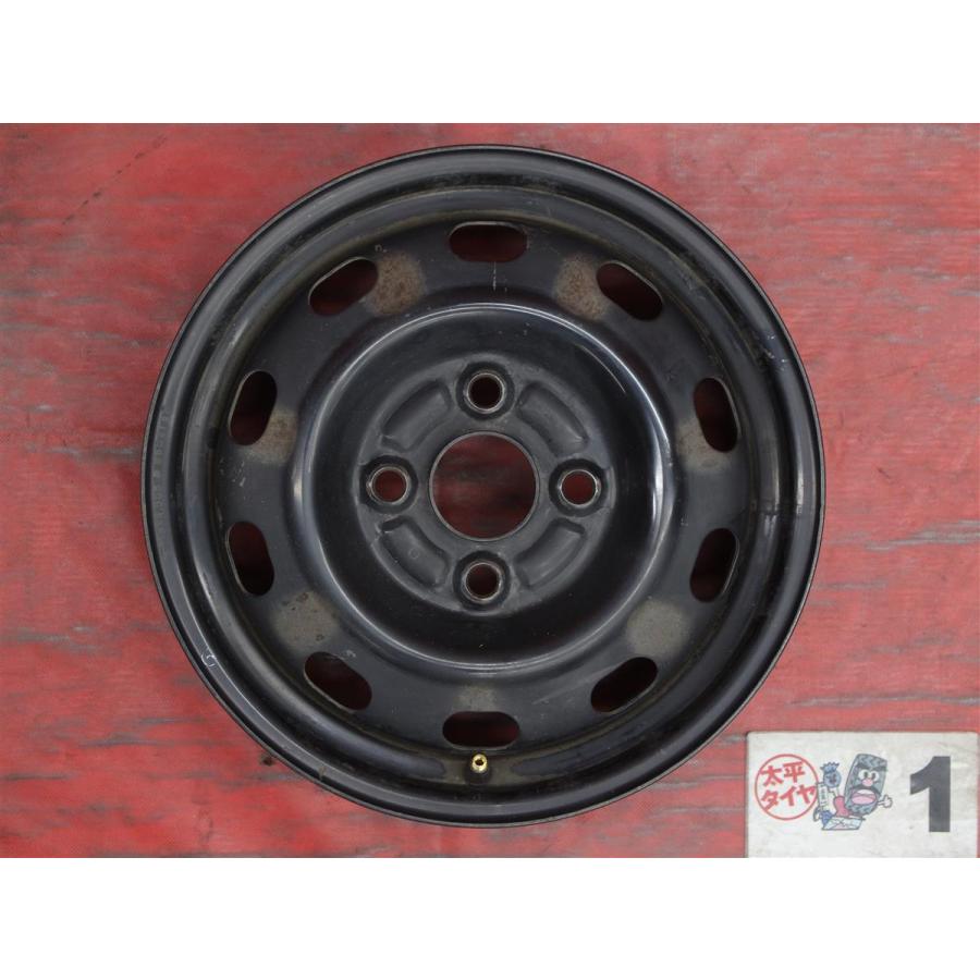 激安 4本セット】ダイハツ 純正 スチール 鉄ホイール 鉄チン 中古品 13