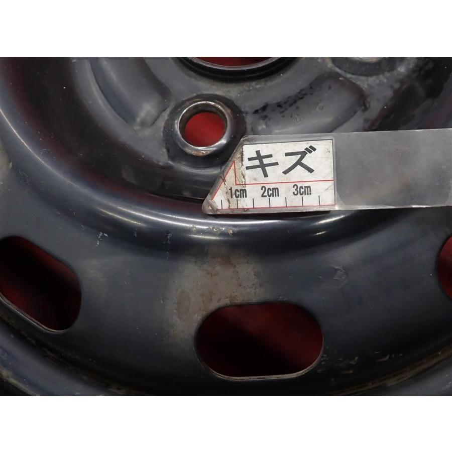 激安 4本セット】ダイハツ 純正 スチール 鉄ホイール 鉄チン 中古品 13