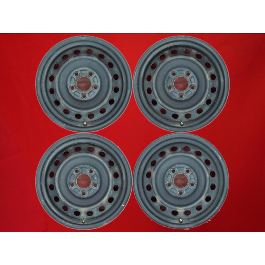 激安 4本セット】三菱 純正 スチール 鉄ホイール 鉄チン 中古品 16