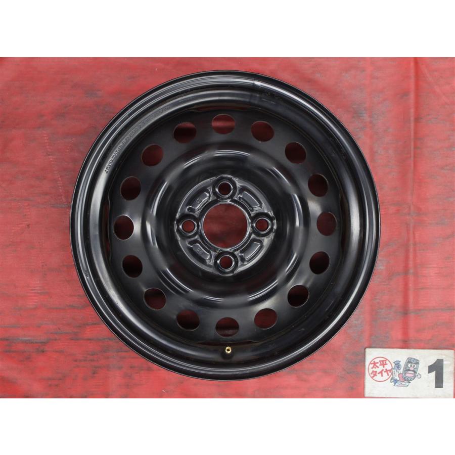 日産ノートE13 純正タイヤ、スチールホイール １本 激安 4本SET】日産 ノート E13 純正 スチール 鉄ホイール 鉄チン 6XJ0D