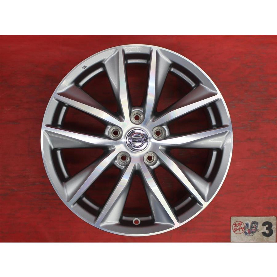 激安 4本SET】日産 スカイライン V37 純正 5Wスポーク アルミホイール