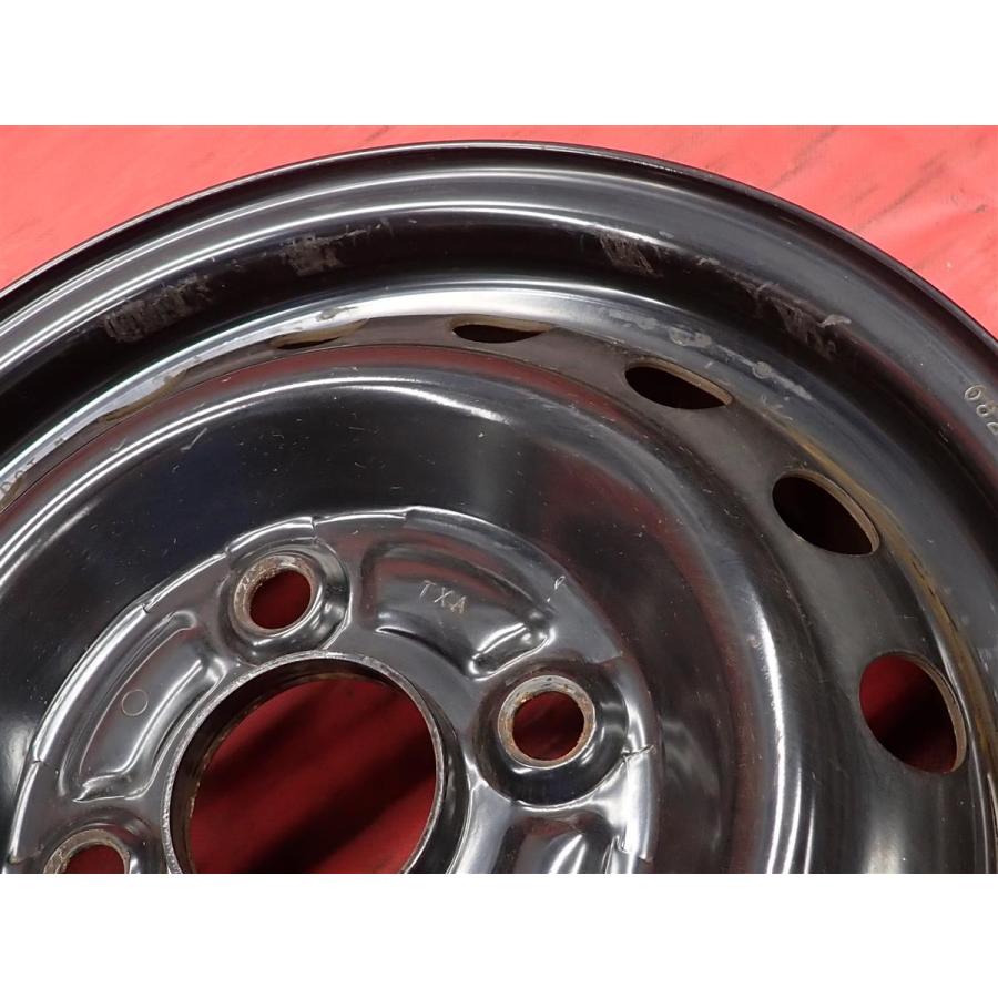 激安 4本セット】ホンダ N-VAN 純正 スチール 鉄ホイール 鉄チン 中古