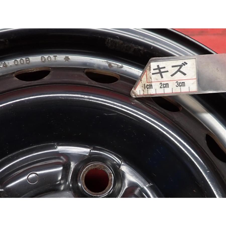 激安 4本セット】ホンダ N-VAN 純正 スチール 鉄ホイール 鉄チン 中古