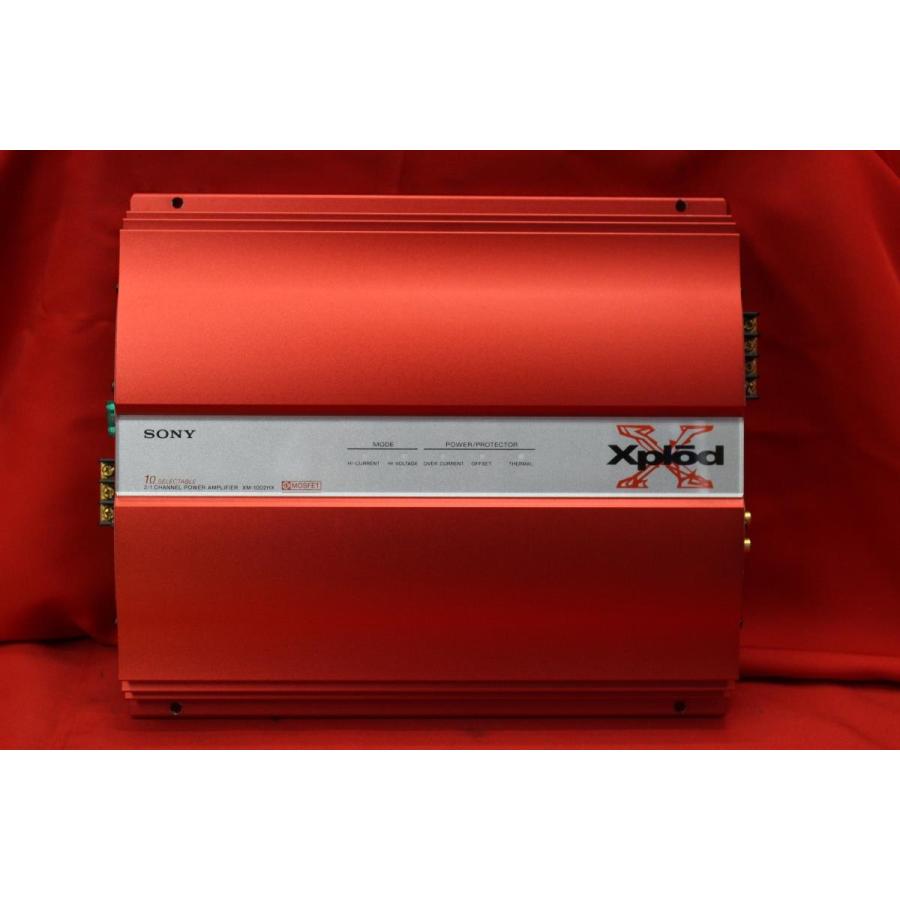 ☆SONY XM-1002HX 230W×2/580W×1 ソニー 2チャンネルパワーアンプ