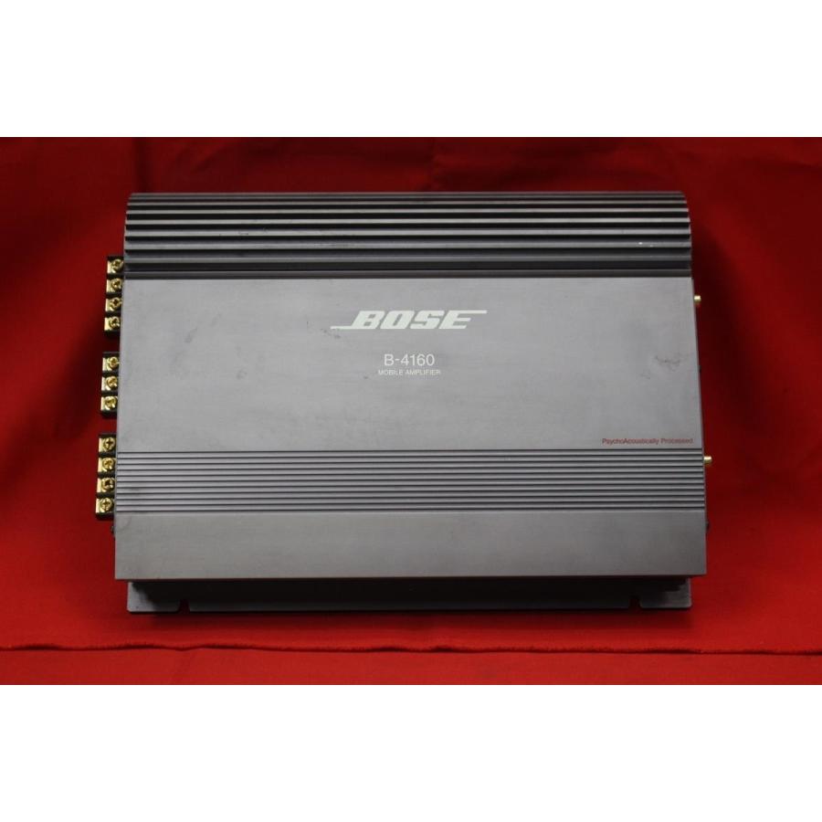 名機　BOSE B-4160 ステレオパワーアンプ ☆BOSE B-4160 ボーズ 40W×4/100W×2 4チャンネルパワーアンプ 名機