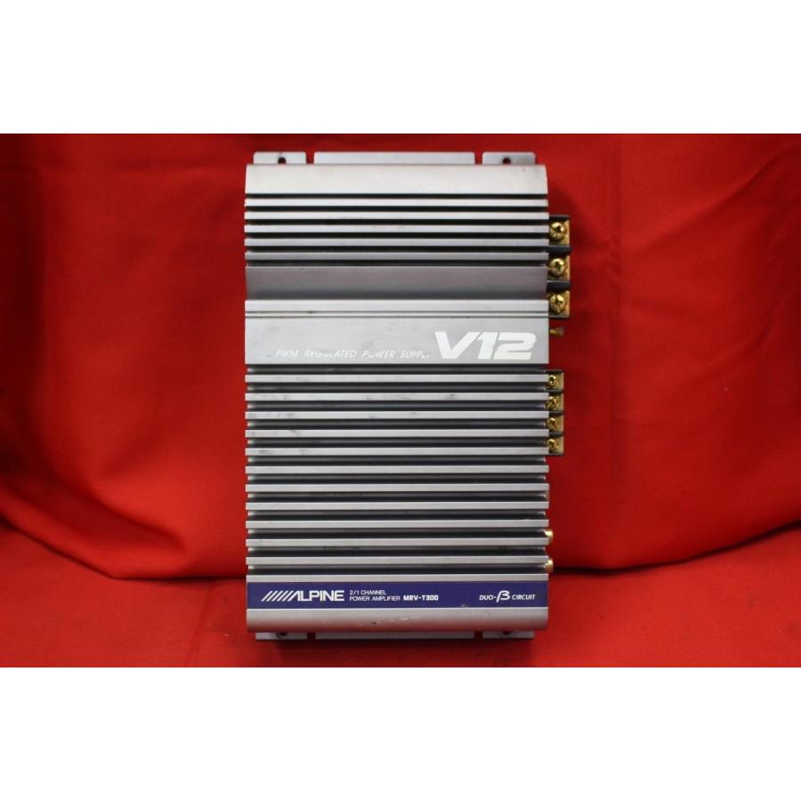 ☆ALPINE MRV-T300 アルパイン 2chパワーアンプ！HI LOW PASS V12