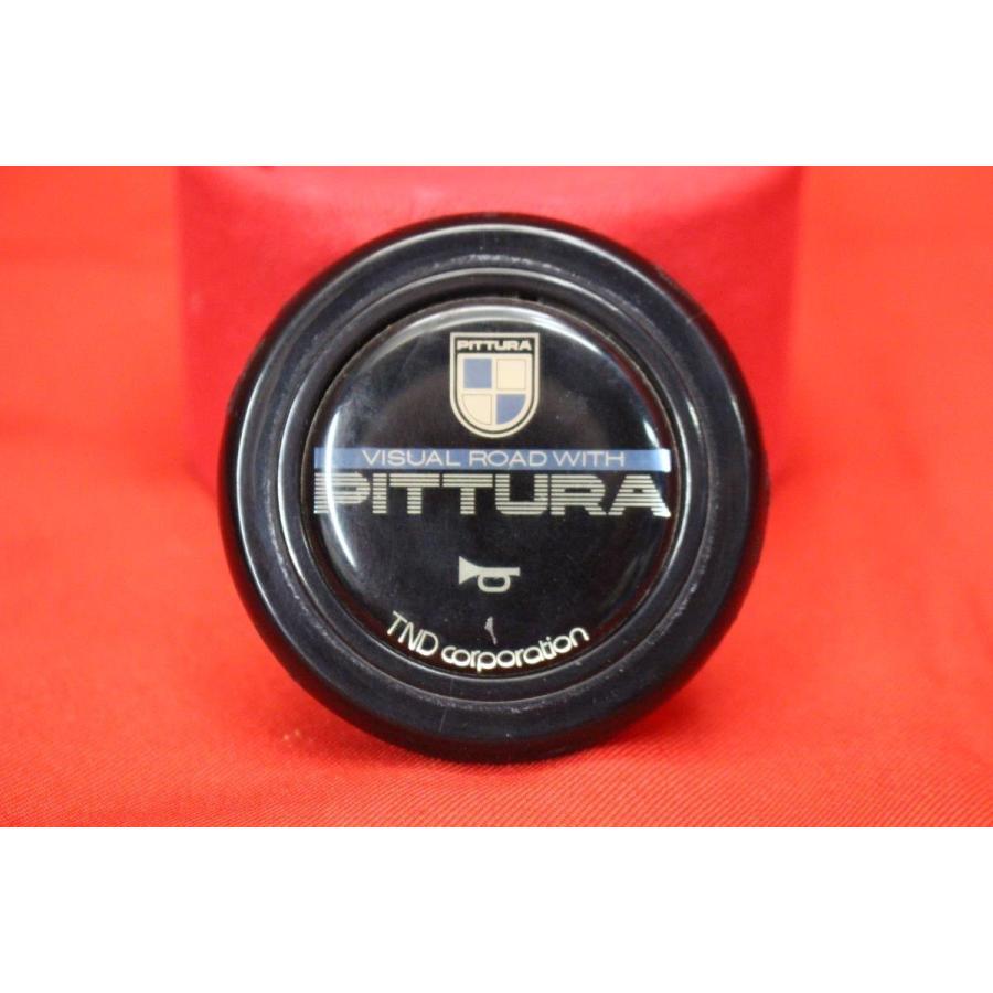 ホーンボタン付き　当時物　正規品35 ☆PITTURA ピッツーラ ホーンボタン!! 当時物!! TND corporation