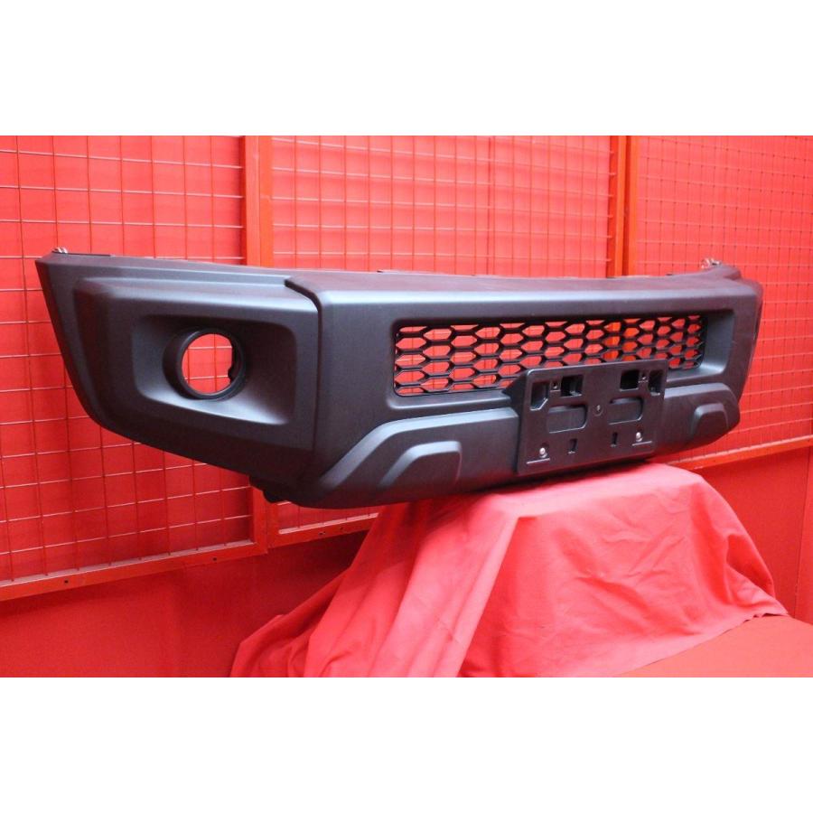 ジムニーシエラJB74W フロントバンパー JB74/JC74用 【受注生産】ABSフロントバンパースポイラー 塗装