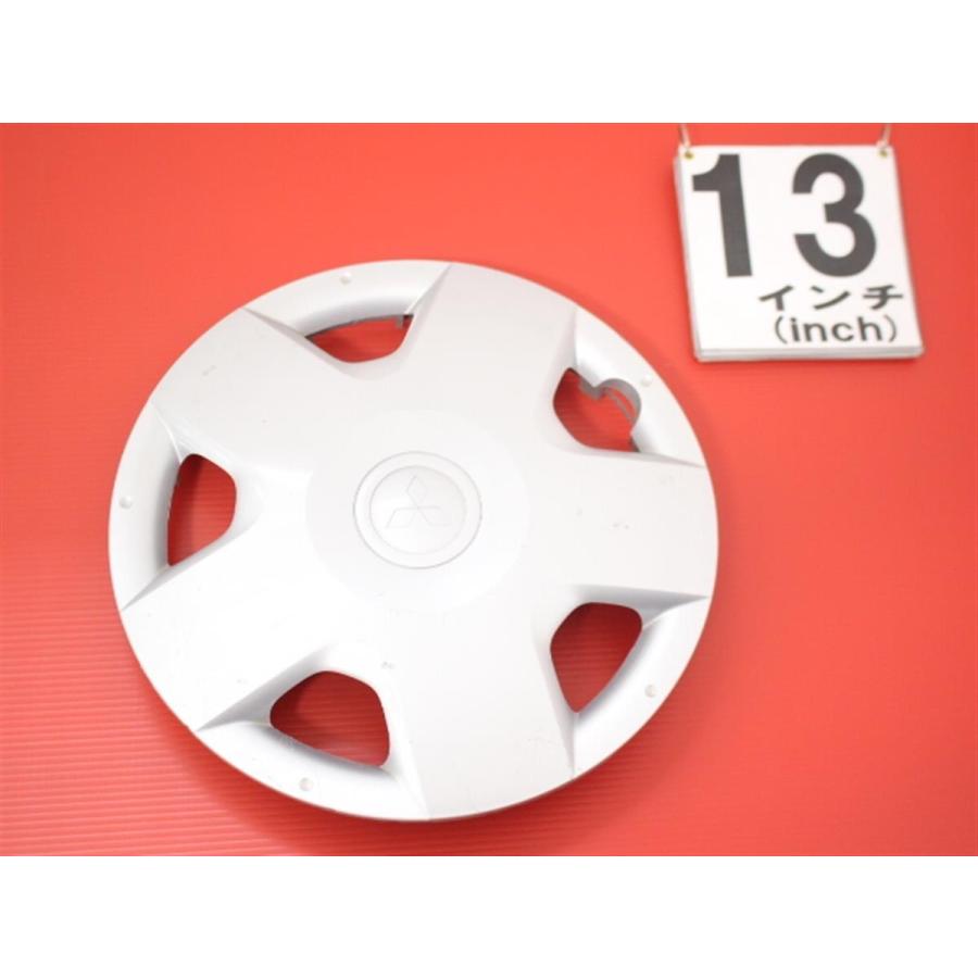 1枚 ミツビシ ekワゴン 純正 中古 ホイール フルキャップ カバー