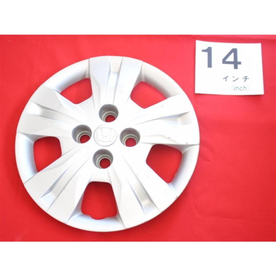 【格安】185/65R14　REVO　GZ　ホイール・ホンダ純正ホイールキャップ付き　エアウェイブ 1枚 ホンダ エアウェイブ 14インチ 純正 中古 ホイール フルキャップ