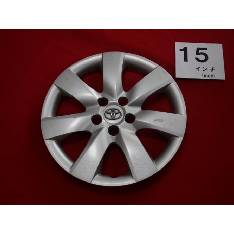 トヨタ　純正　ウィッシュ15インチホイールカバー 1枚 トヨタ ウィッシュ 15インチ 純正 中古 フルホイールキャップ
