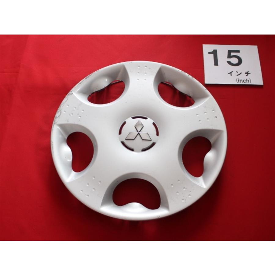 1枚 ミツビシ アイ (エンブレムメッキ) 15インチ 純正 中古 フル 