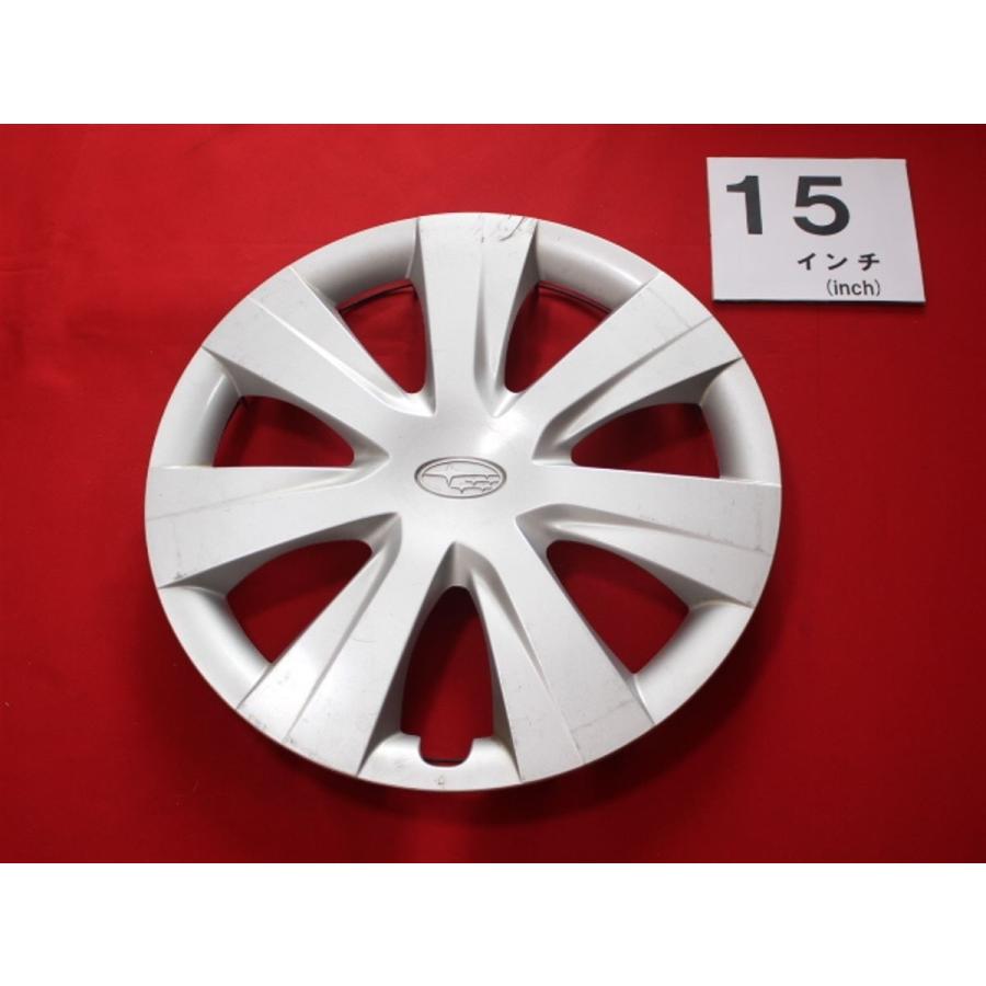 1枚 スバル インプレッサ 15インチ 純正 中古 フルホイールキャップ 
