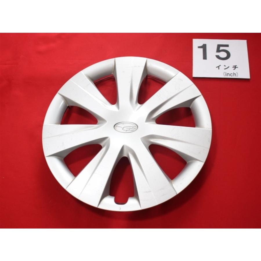 1枚 スバル インプレッサ 15インチ 純正 中古 フルホイールキャップ 