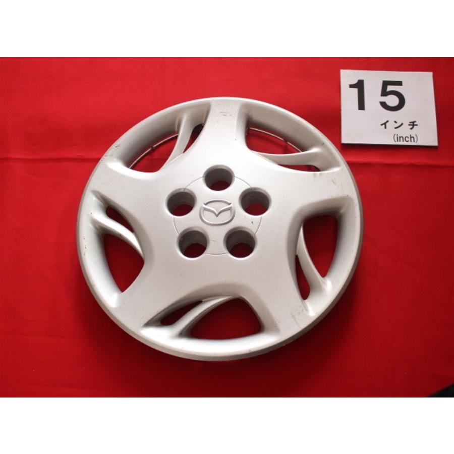 1枚 マツダ MPV 15インチ 純正 中古 フルホイールキャップ センター