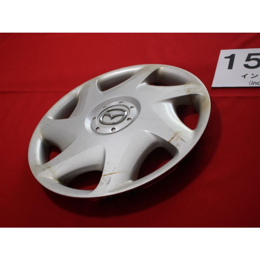 1枚 マツダ ファミリア 15インチ 純正 中古 フルホイールキャップ