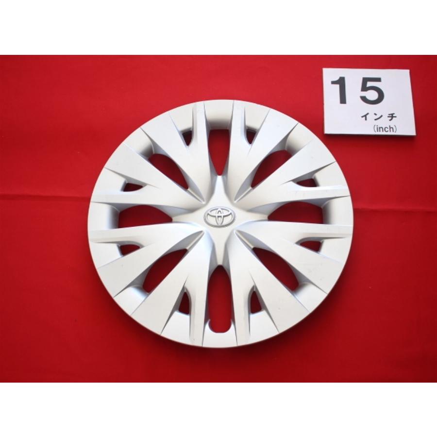 1枚 トヨタ ヤリス 15インチ 純正 中古 フルホイールキャップ センター