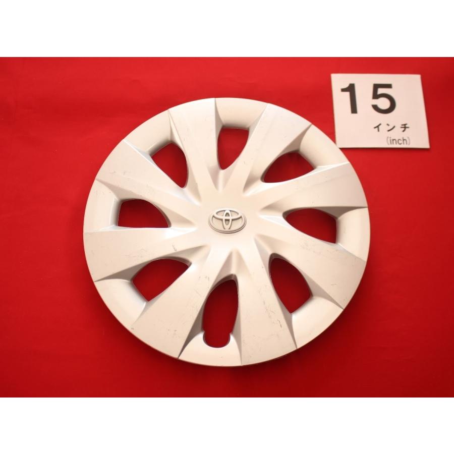 1枚 トヨタ スペイド WM 15インチ 純正 中古 フルホイールキャップ