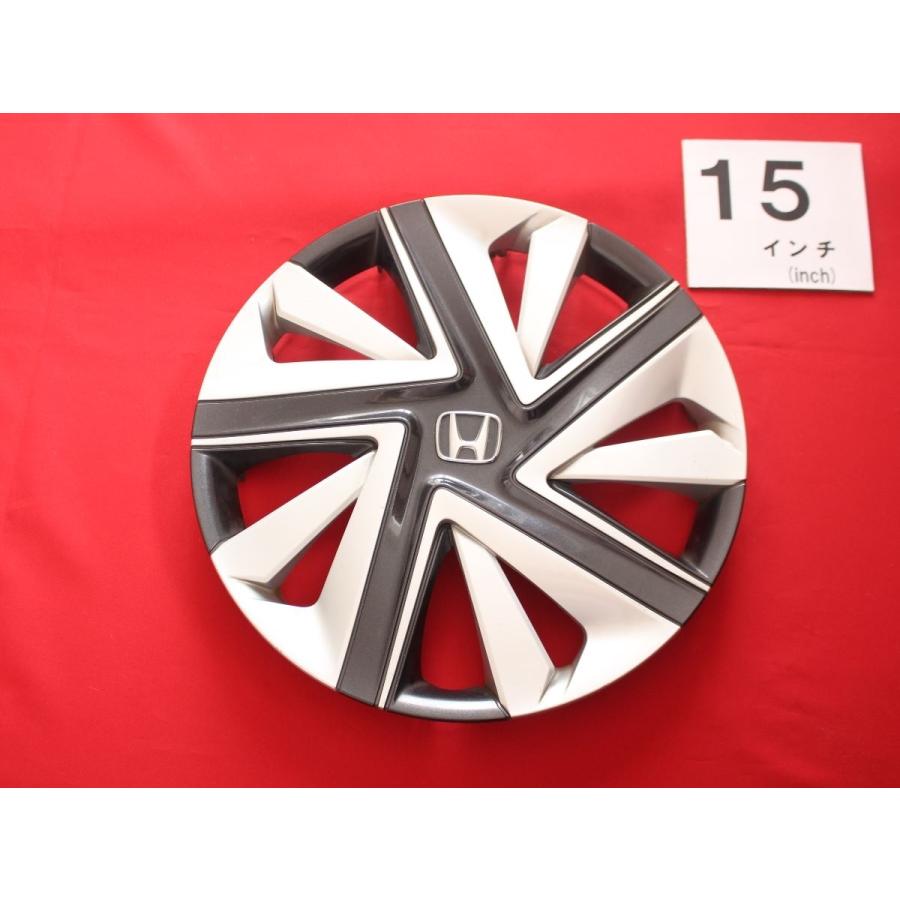 中古シャトル154球 1枚 ホンダ シャトル T5B K4 15インチ 純正 中古 フルホイールキャップ