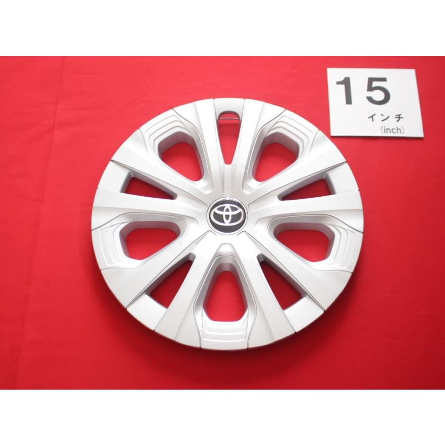 1枚 トヨタ 50プリウス 15インチ 純正 中古 フルホイールキャップ