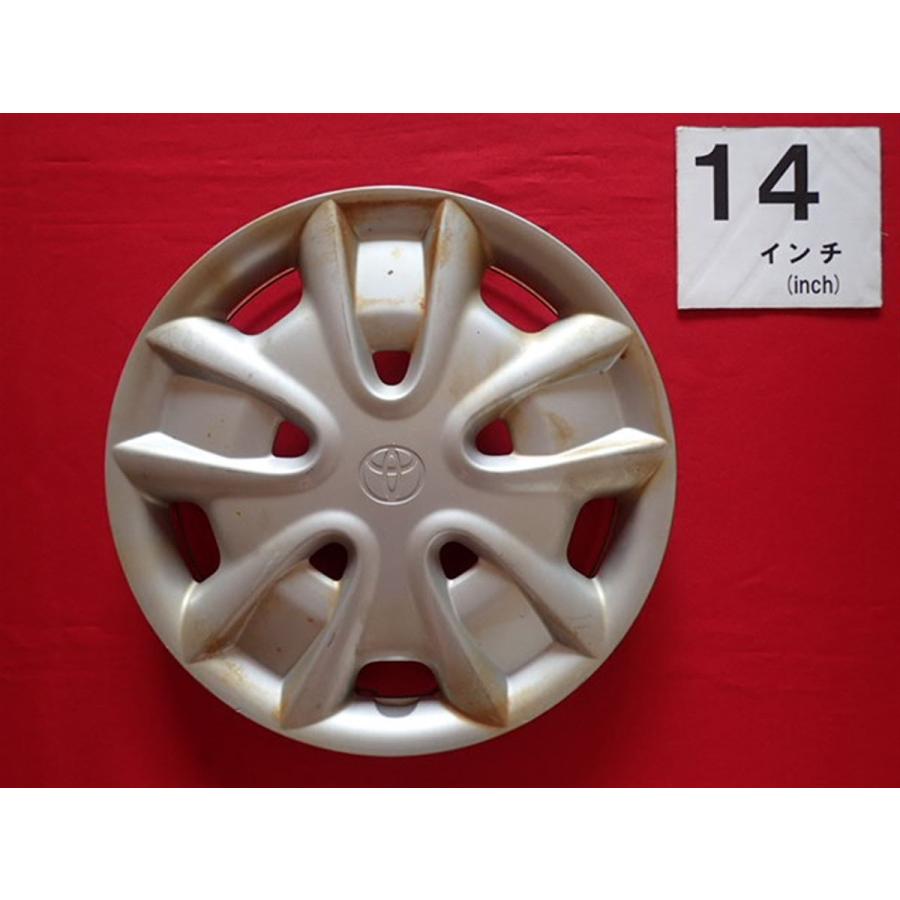 1枚 トヨタ オーパ 14インチ 純正 中古 フルホイールキャップ センター