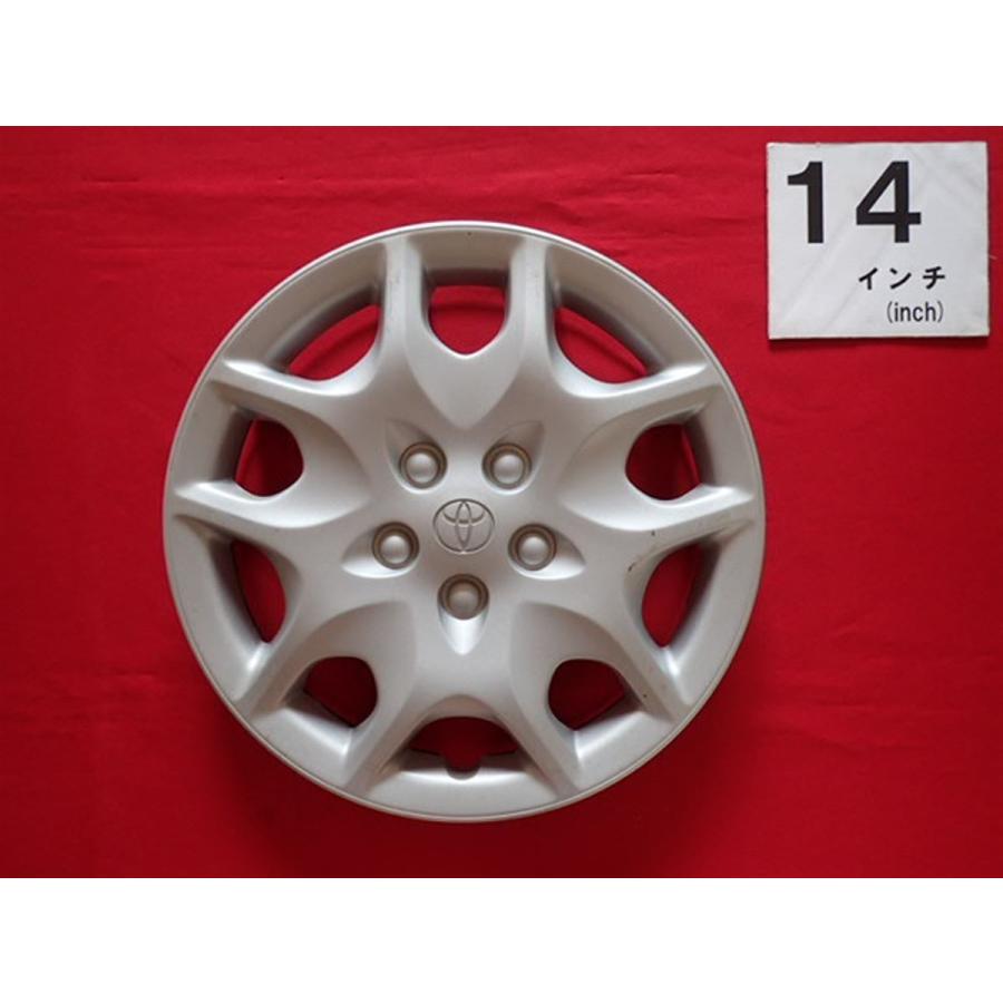 1枚 トヨタ カリーナ 14インチ 純正 中古 フルホイールキャップ 