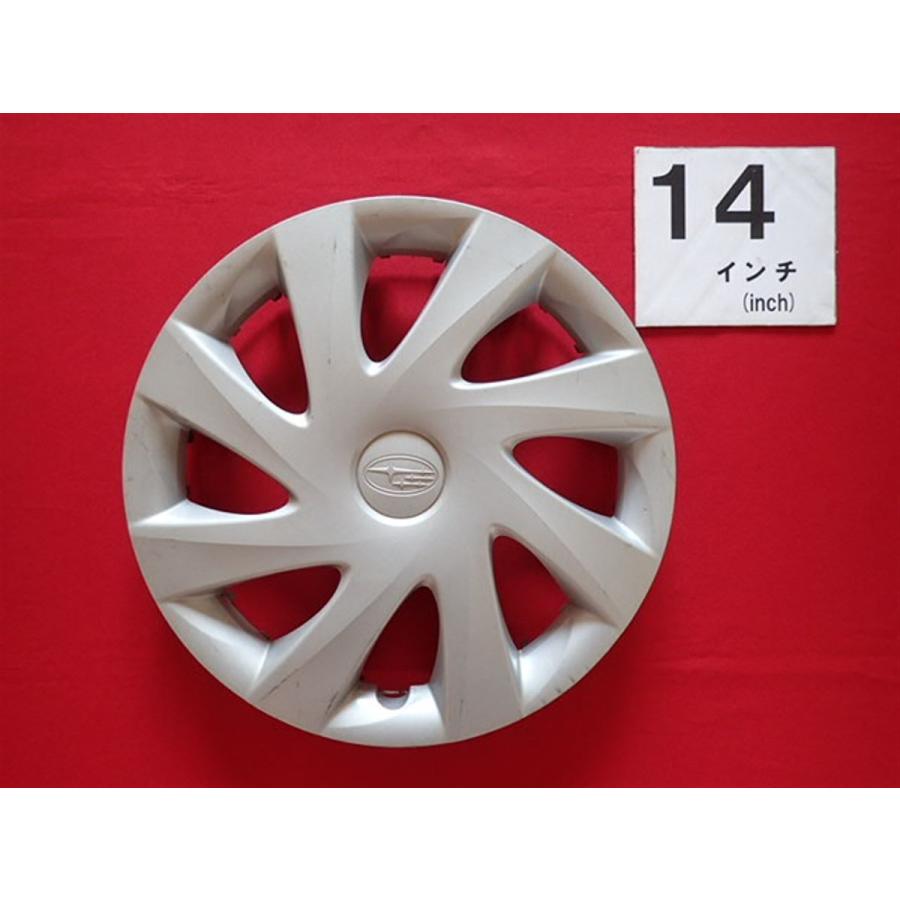 1枚 スバル ステラ 14インチ 純正 中古 フルホイールキャップ センター