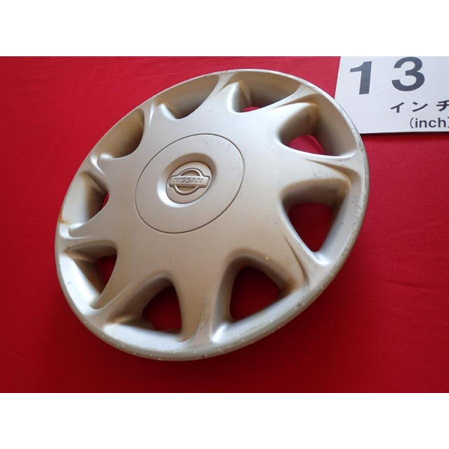 1枚 ニッサン サニー？ 13インチ 純正 中古 フルホイールキャップ