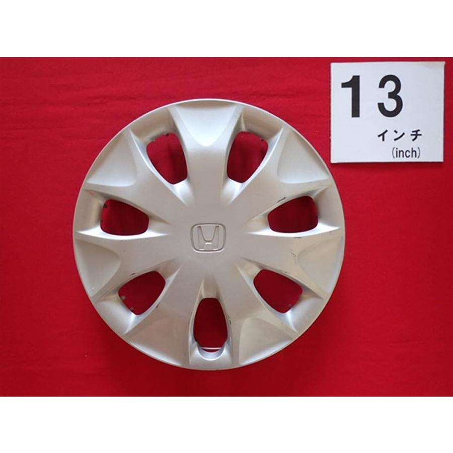 ホンダ ライフ 2008 用 13 インチ ホイールキャップ - 送料無料 1枚 ホンダ ライフ 13インチ 純正 中古 フルホイールキャップ センター