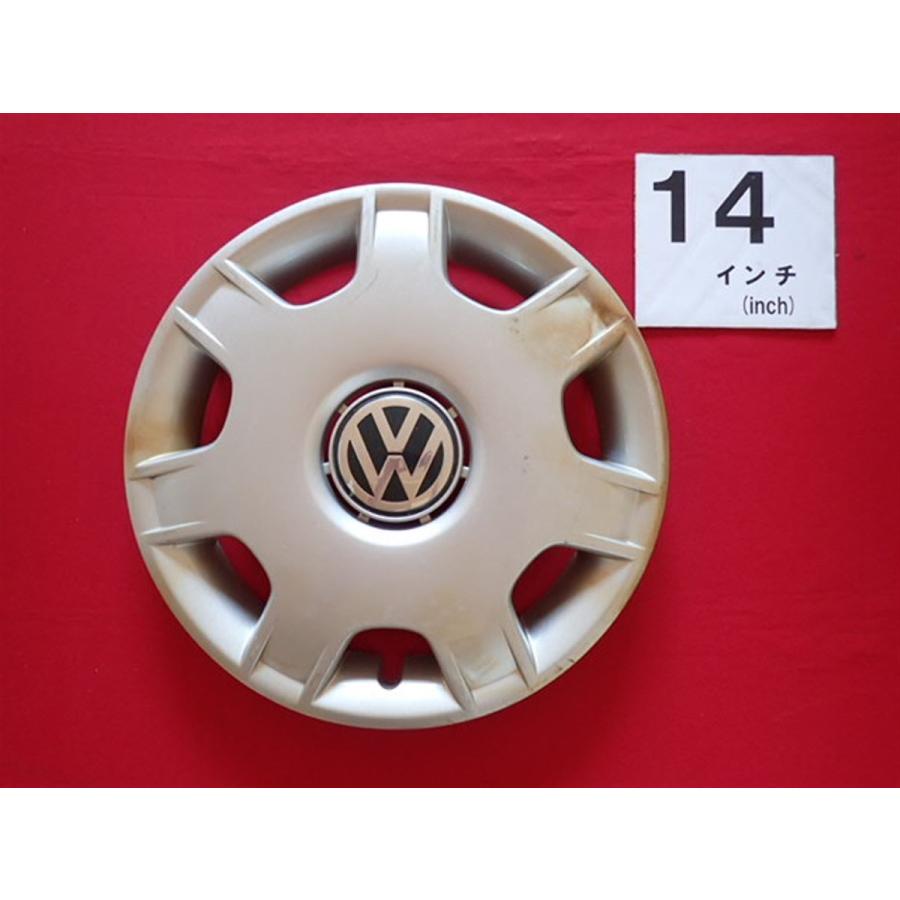 1枚 フォルクスワーゲン ポロ ルポ VW 14インチ 純正 中古 フル 