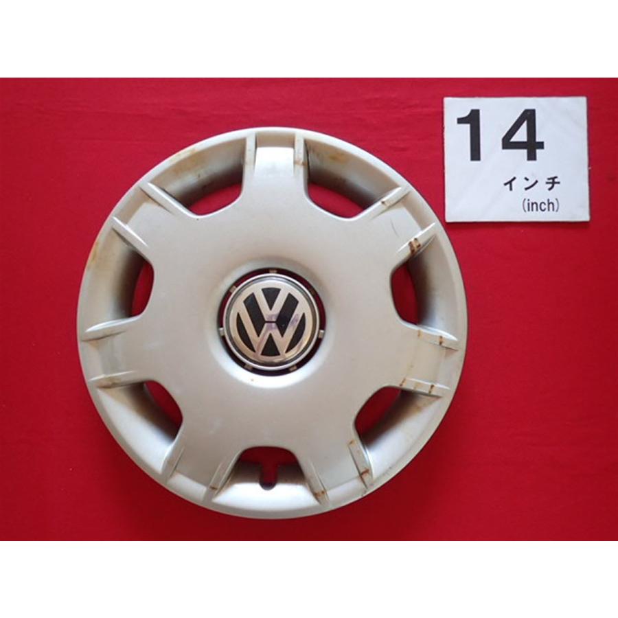 1枚 フォルクスワーゲン ポロ ルポ VW 14インチ 純正 中古 フル 