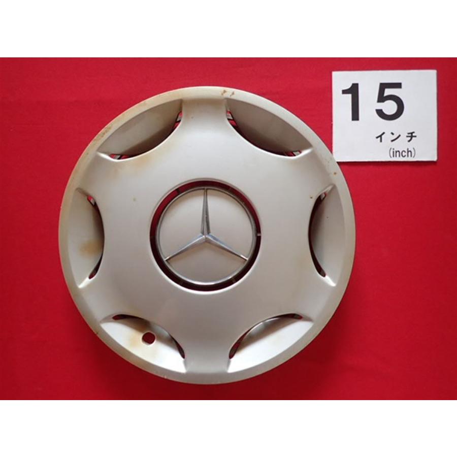 希少 メルセデスベンツ 純正 ホイールキャップ ステンレス 当時物 ヴィンテージ 1枚 ベンツ メルセデス 15インチ 純正 中古 フルホイールキャップ