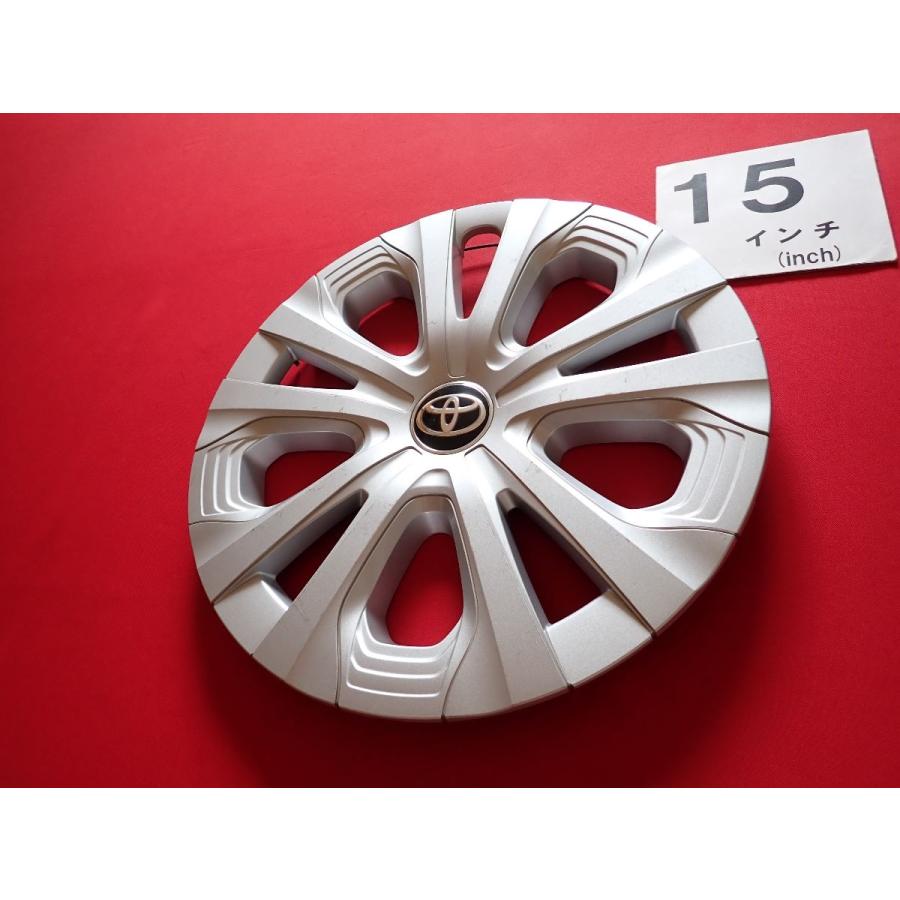 1枚 トヨタ プリウス 50 15インチ 純正 中古 フルホイールキャップ