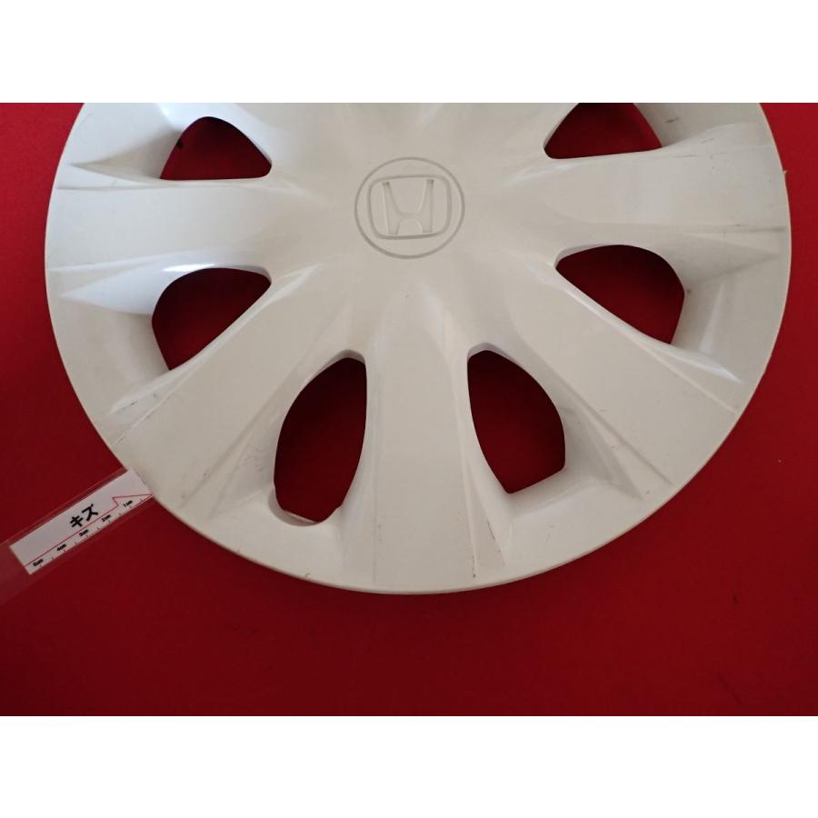 かおる☆ホンダN-ワゴン純正14インチスチールホイールキャップ付き 1枚 ホンダ N-BOX？ N-WGN？ シロ ホワイト 14インチ 純正 中古 フル