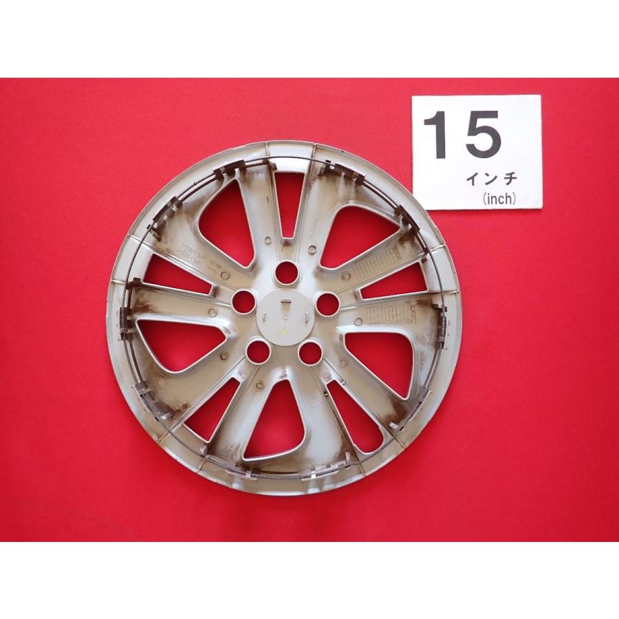 1枚 トヨタ 50プリウス 15インチ 純正 中古 フルホイールキャップ
