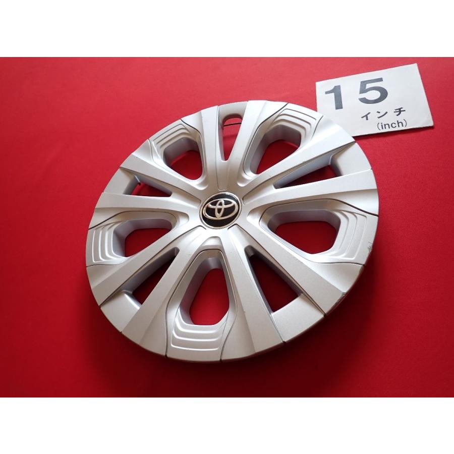 1枚 トヨタ 50プリウス 15インチ 純正 中古 フルホイールキャップ