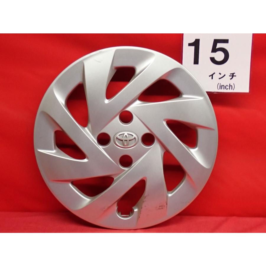 1枚 トヨタ アクア純正 15インチ B1 42602-52620 中古 フルホイール