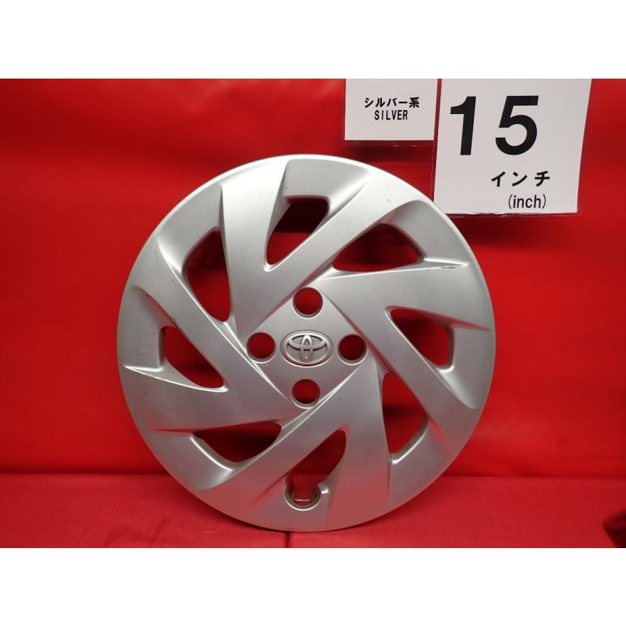 ★*★様 トヨタ純正 15インチ ホイールキャップ付 タイヤセット　アクア 1枚 トヨタ アクア純正 15インチ B1 42602-52540 中古 フルホイール