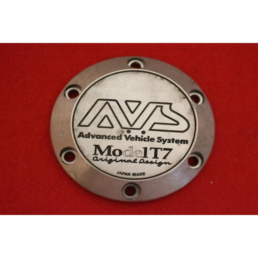 1枚AVS モデル T7 社外 中古 ホイール センターキャップ センター 