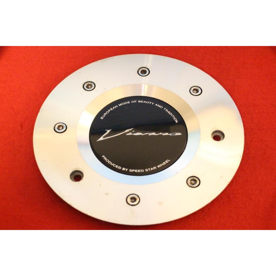 1枚 ヴィエナディッシュ/ワーク 社外 中古 ホイール センタープレート 
