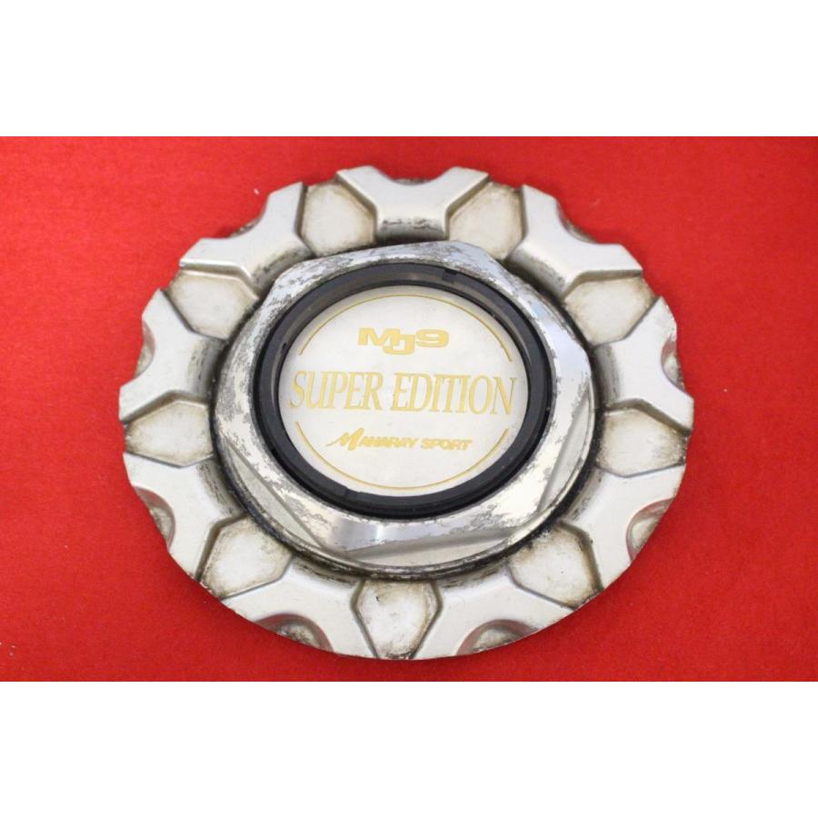 2枚 マナレイ/MJ9/スーパーエディション 社外 中古 ホイール センター 